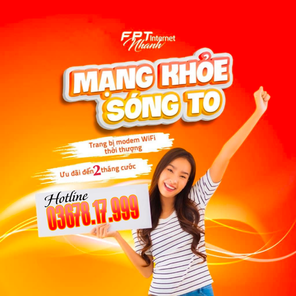 Lắp mạng FPT Quận 7 dịch vụ chất lượng với công nghệ wifi 6 ngập tràn khuyến mãi 