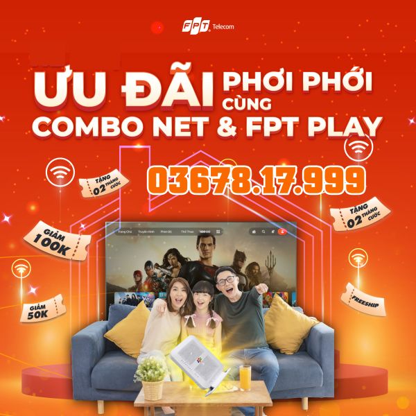  Khuyến mãi lắp mạng FPT Quận Bình Tân deal hời không cần nhìn giá! Đăng ký ngay thôi! 
