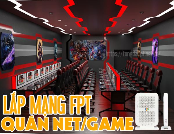 Cách lắp mạng FPT quán Game gói với các gói cước tốc độ và tiết kiệm nhất 