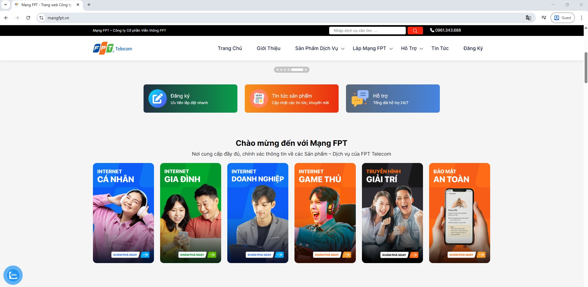 MangFPT.vn là gì ? Giới thiệu tổng quan chi tiết về website MangFPT.vn 2 Các dịch vụ nổi bật đăng ký tại MangFPT.vn
